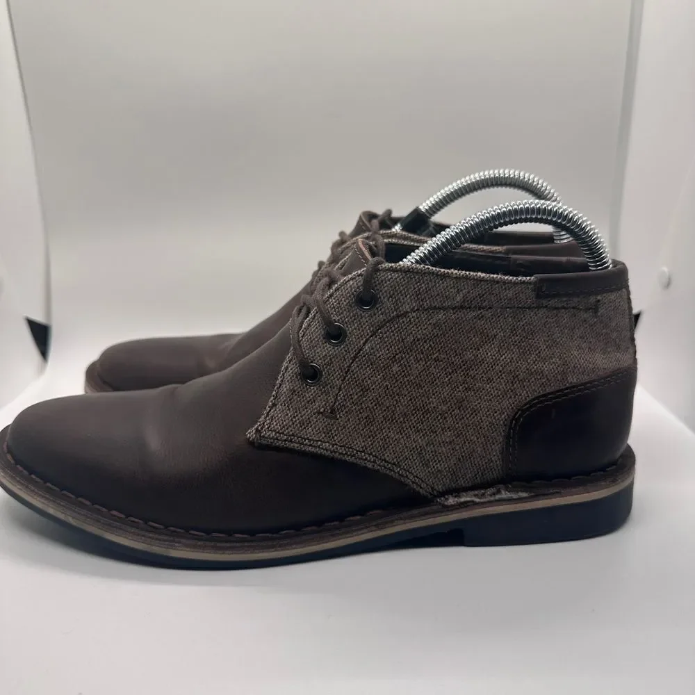 Steve Madden Brown Chukka P-Iconik Boots size 7‎ Pre Owned